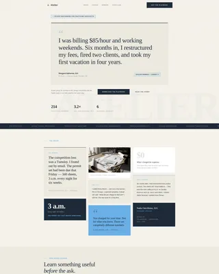 Architects Mastermind Community Landing Page Template