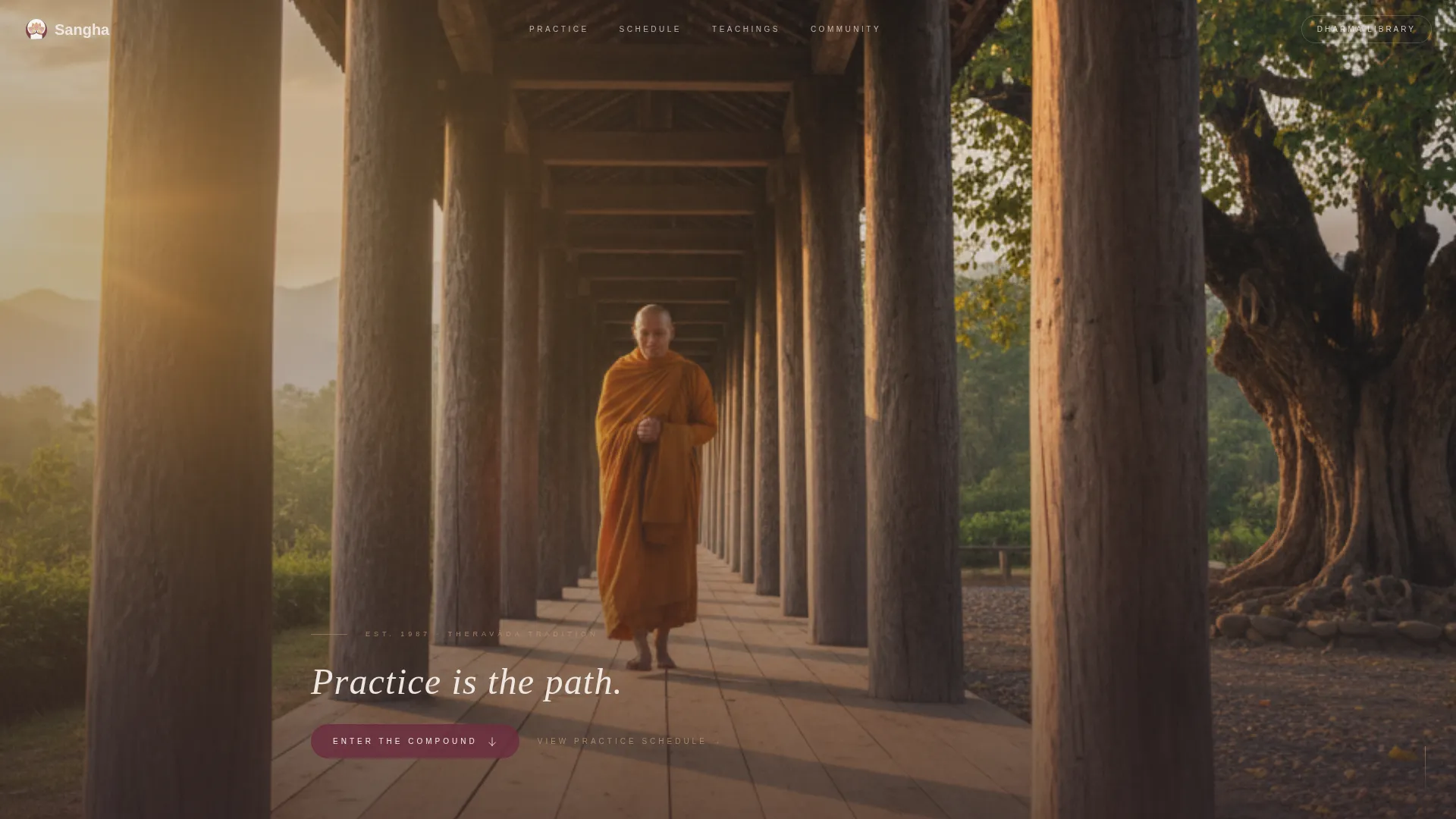 Temple & Hindu Organization Appointment Booking Website Template