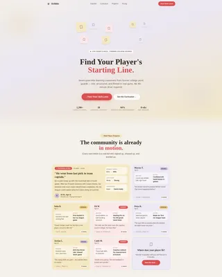 Kids Basketball Specialist Professional Website Template