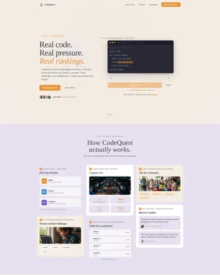 Kids Coding Competition Landing Page Template