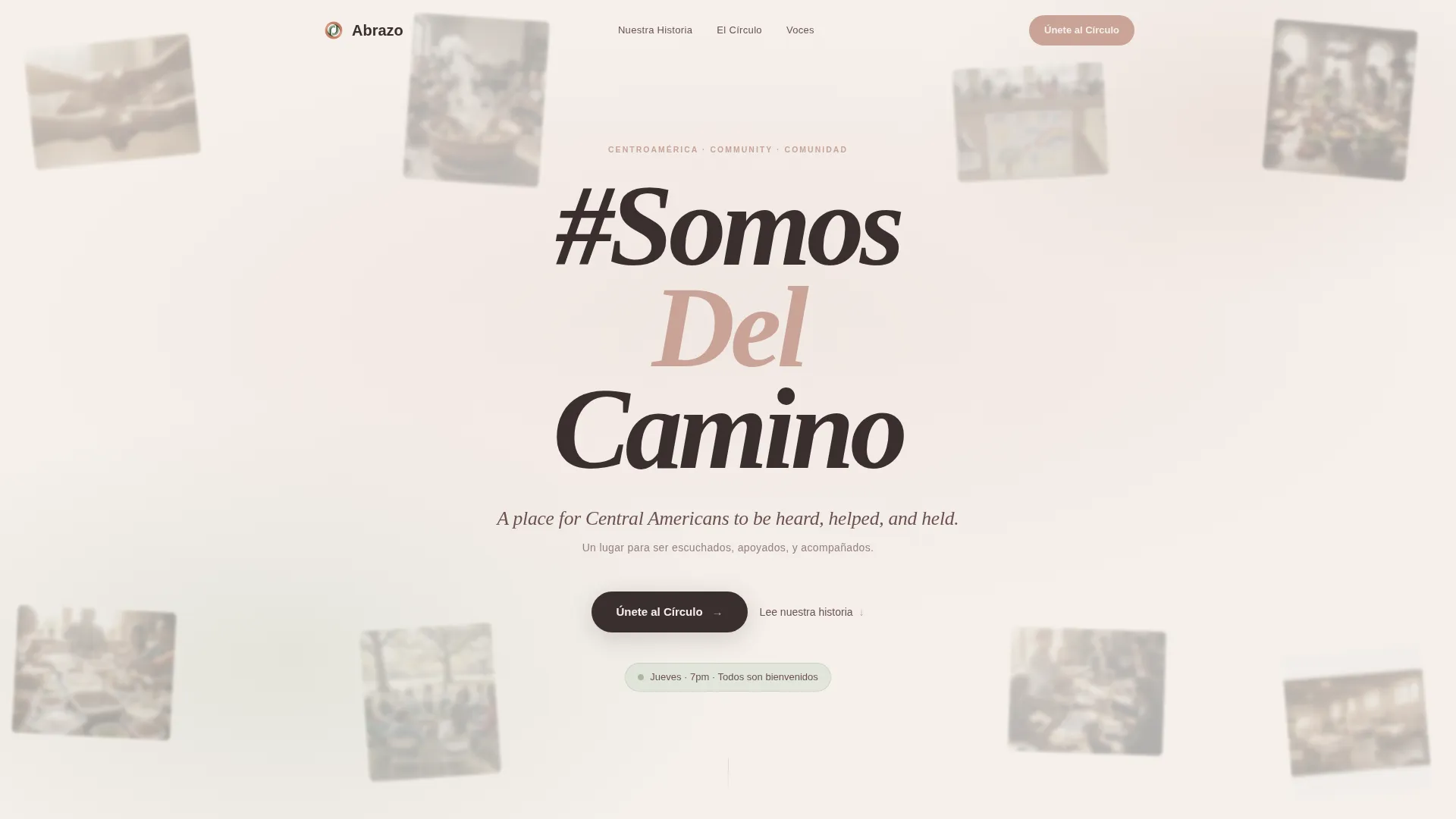 Latin American Community Blog & Content Website Template