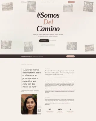 Latin American Community Blog & Content Website Template