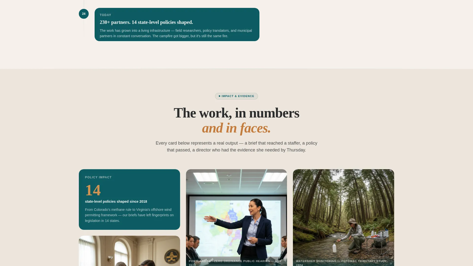 Climate Policy Research Institute Landing Page