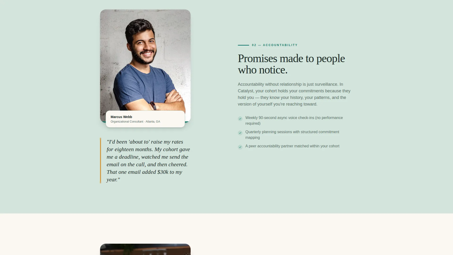 Coaches & Consultants Mastermind Landing Page Template