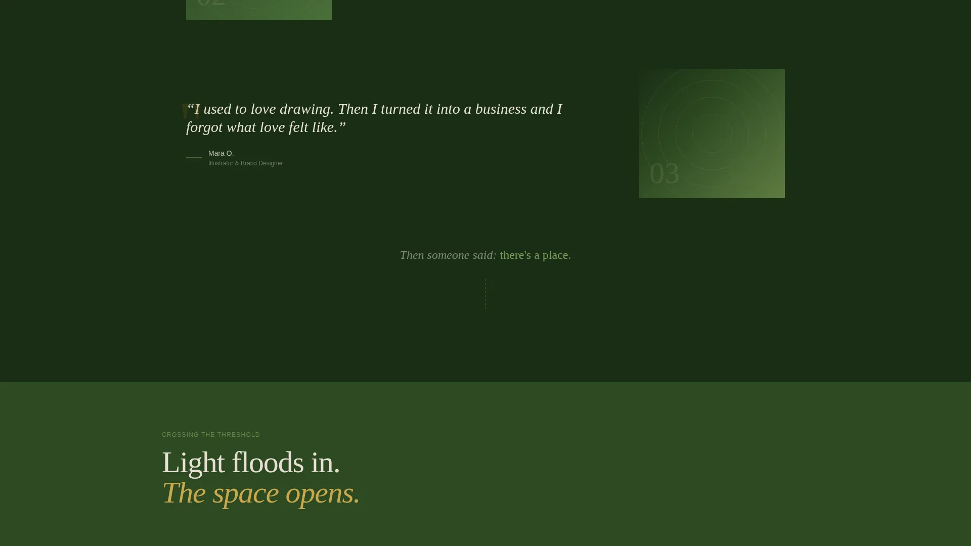 Restorative Creators Co-Working Landing Page Template
