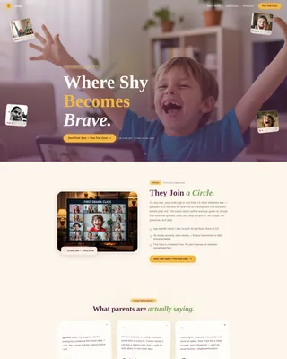 Kids Drama & Theater Booking Website Template
