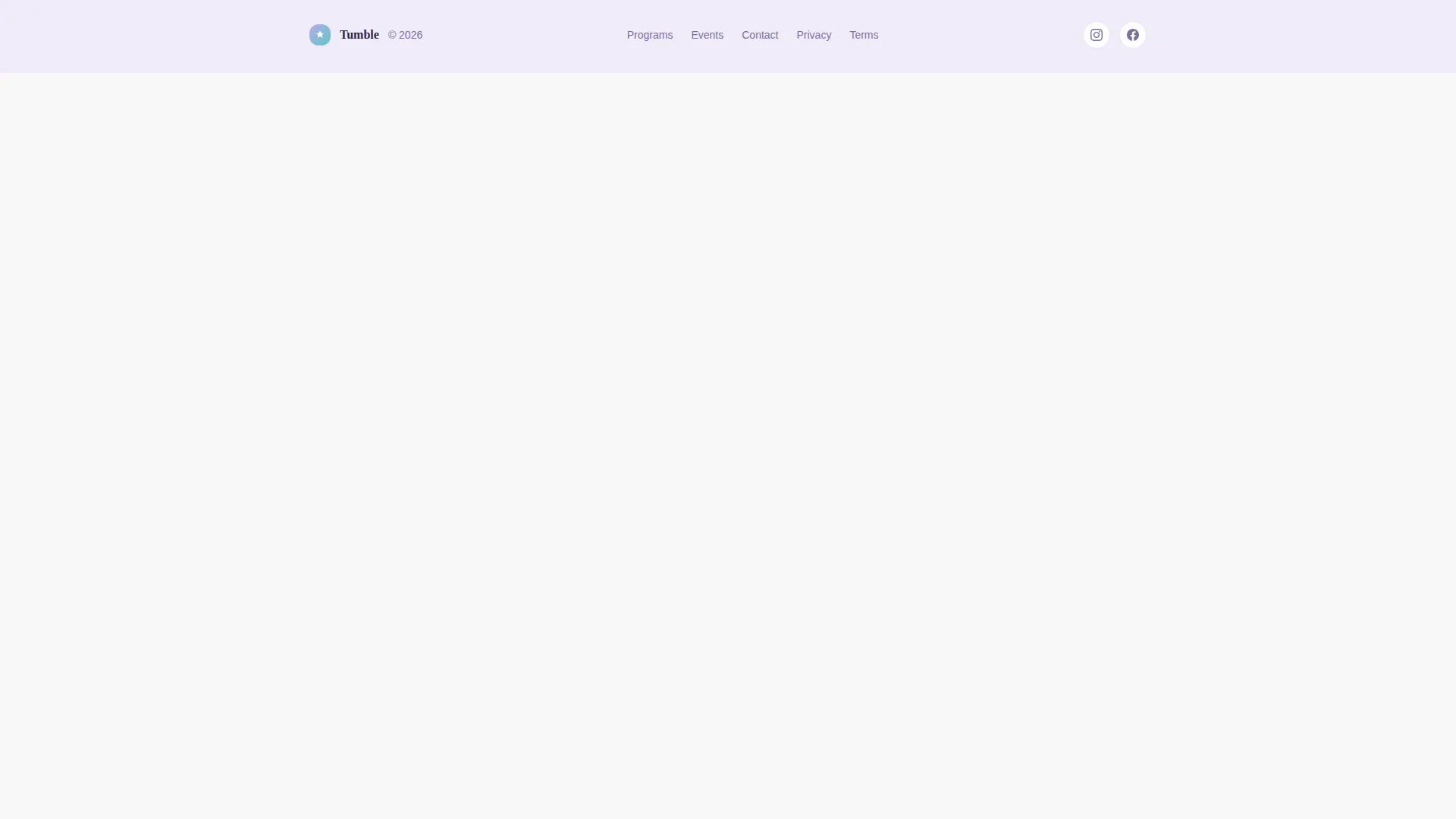 Kids Gymnastics Landing Page Template