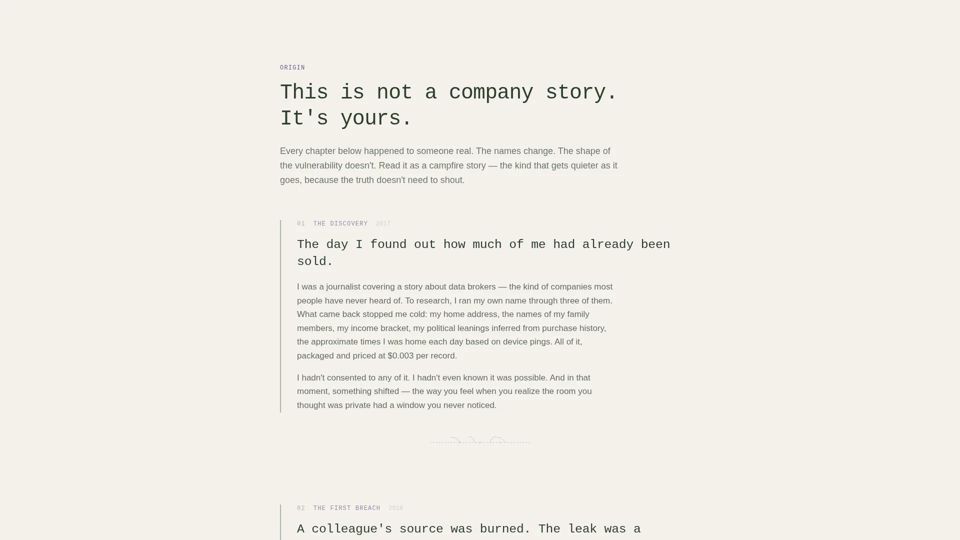 Advocacy & Social Campaign Privacy Policy & Terms Website Template