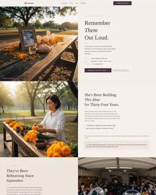 Specialist Latin American Community Blog & Content Website Template