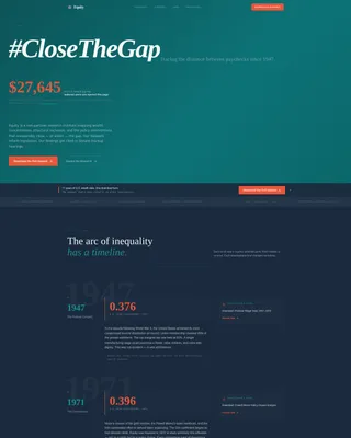 Authoritative Nonprofit Landing Page Template