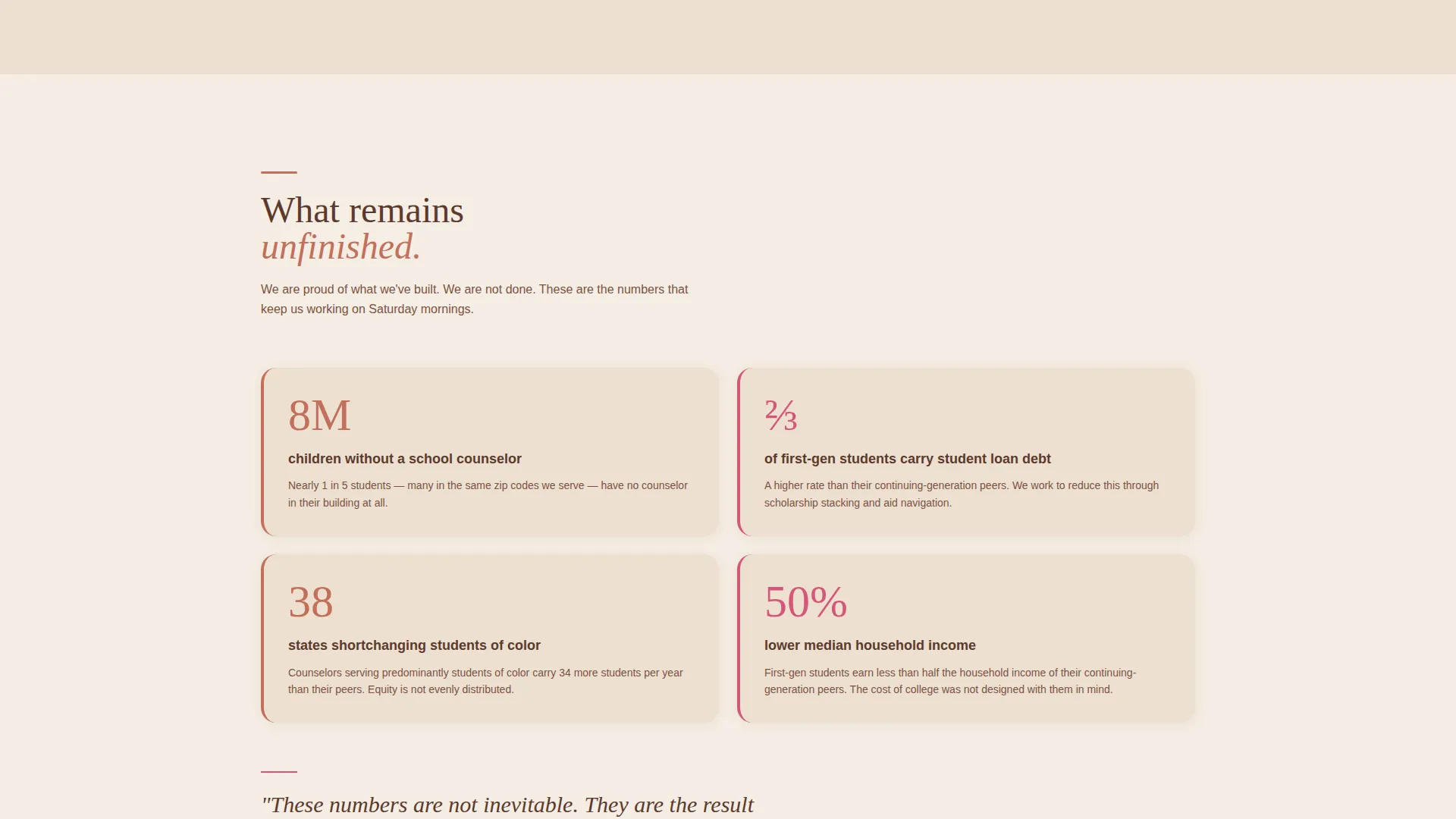 Education Foundation Landing Page Template