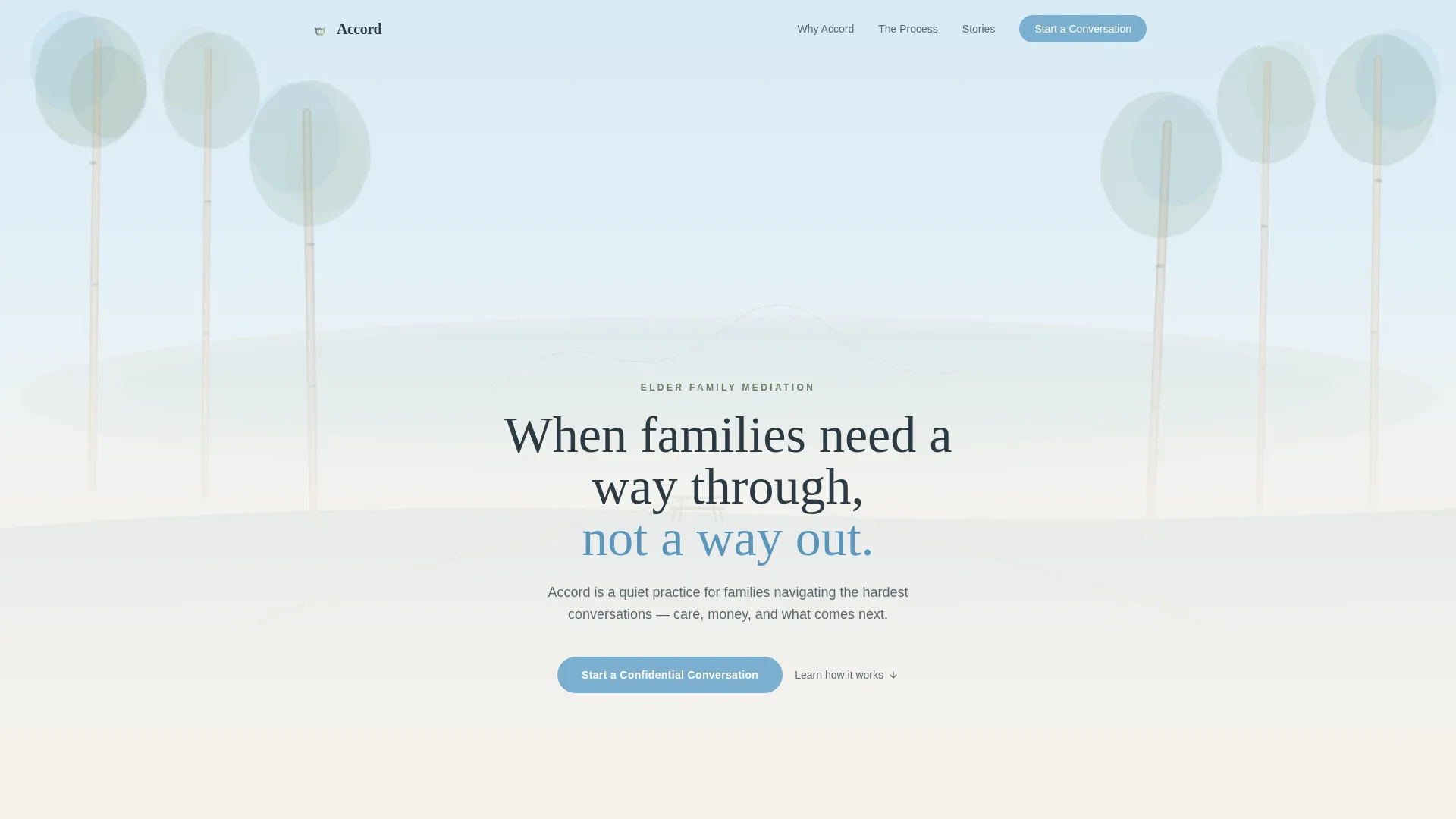 Senior & Elder Professional Website Template