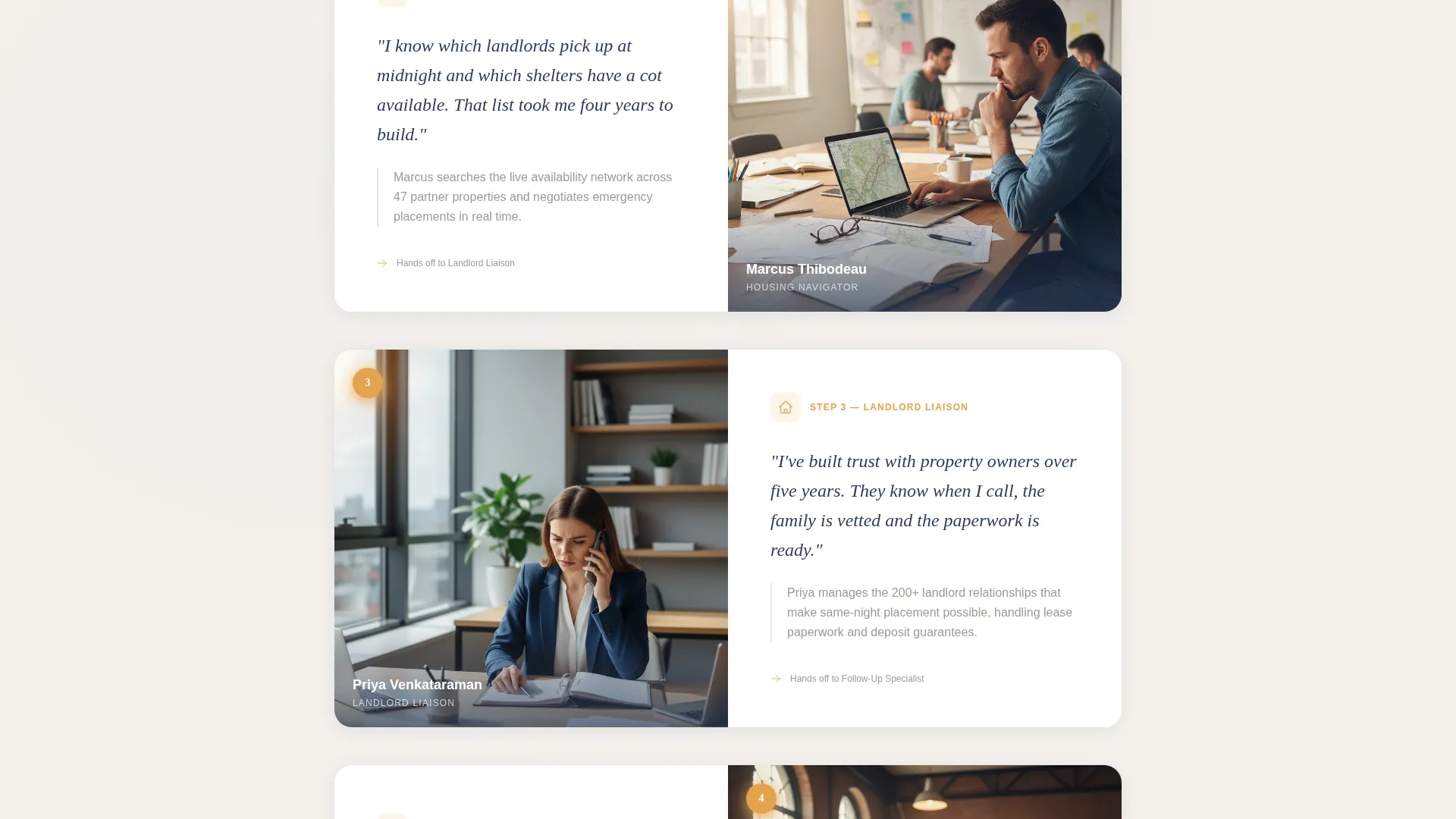 Emergency Housing Service Landing Page Template