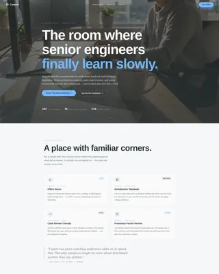 Modern & Landing Page Template
