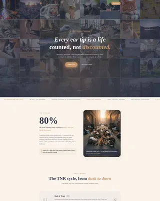 Animal Welfare & Protection Professional Website Template
