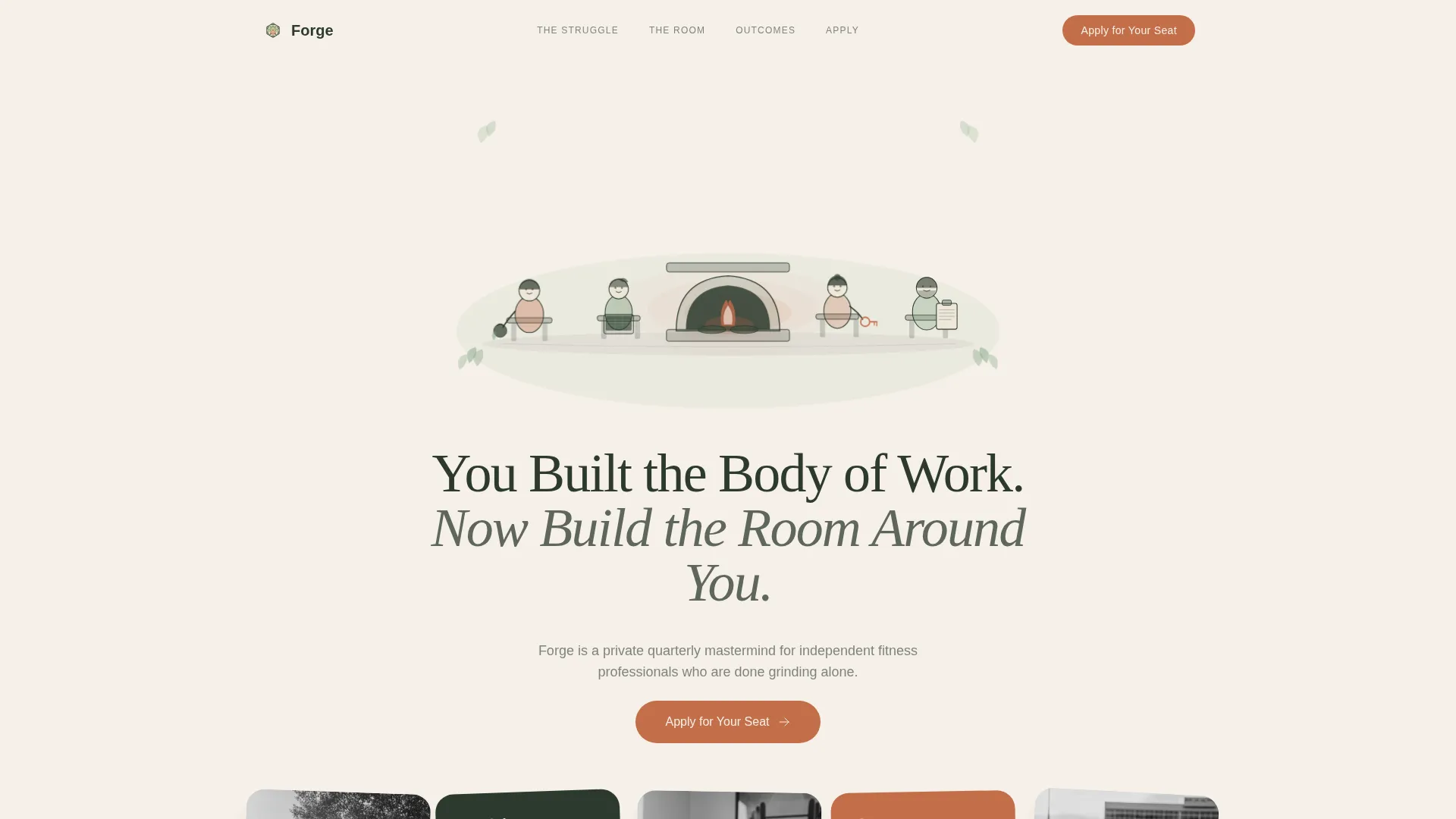Fitness Professionals Mastermind Landing Page Template