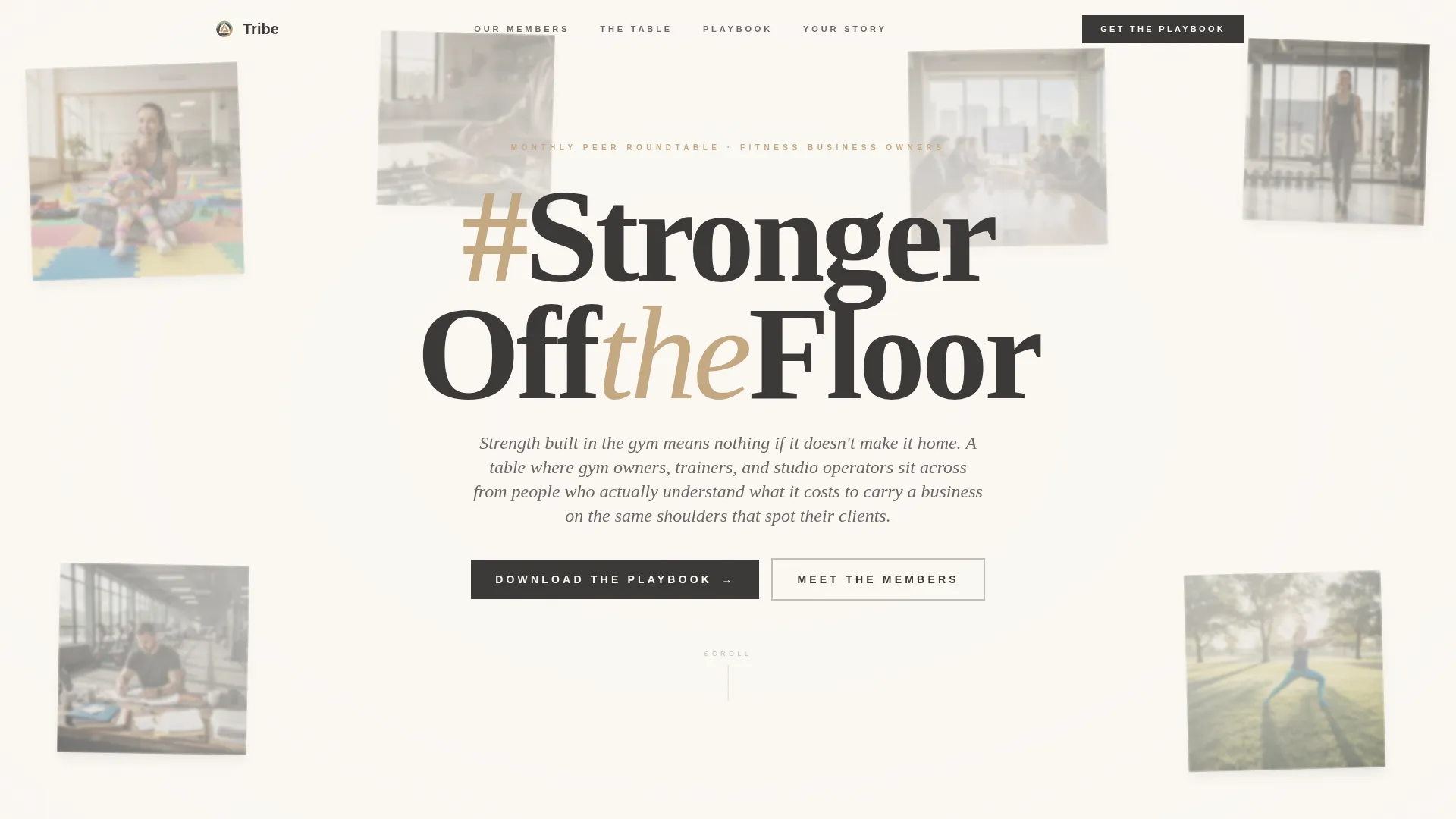 Fitness Professionals Landing Page Template