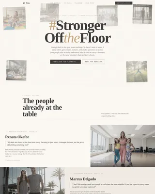 Fitness Professionals Landing Page Template