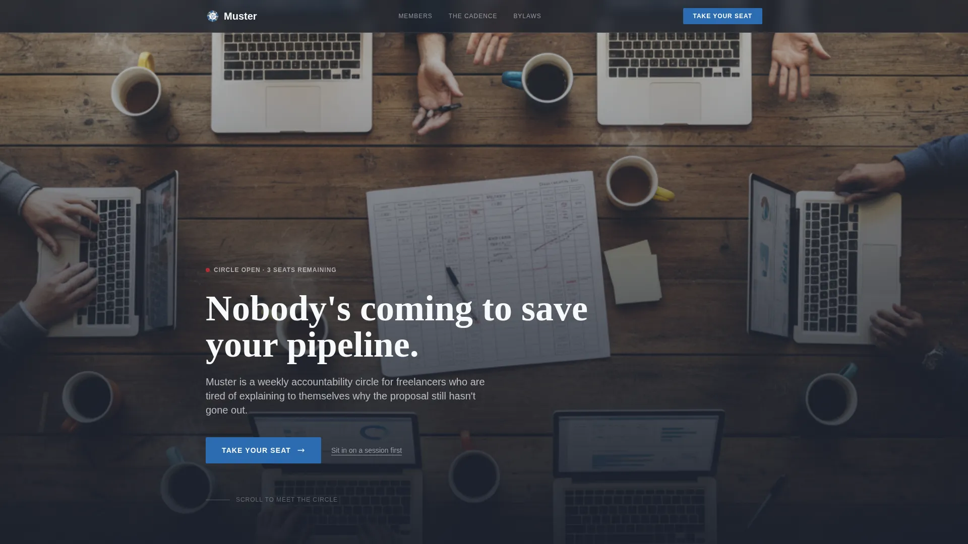 Freelancers Community Professional Website Template