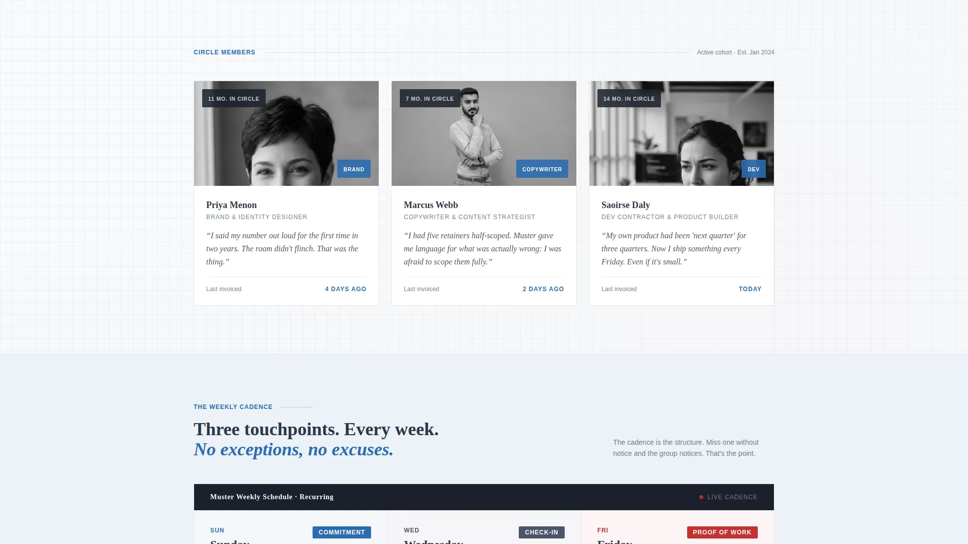Freelancers Community Professional Website Template