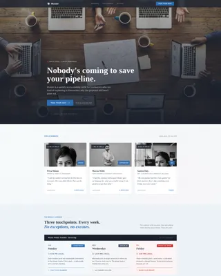 Freelancers Community Professional Website Template
