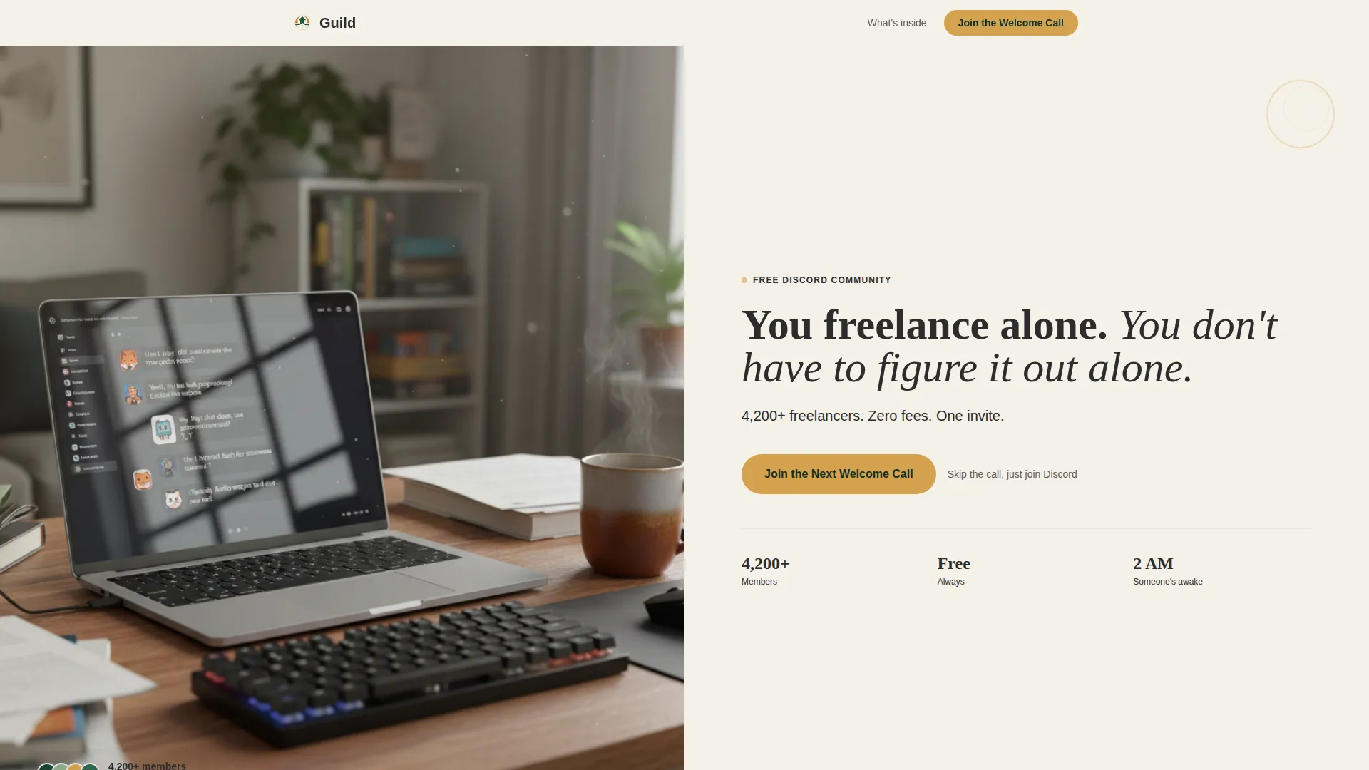 Specialist Freelancers Community Reviews & Social Proof Website Template