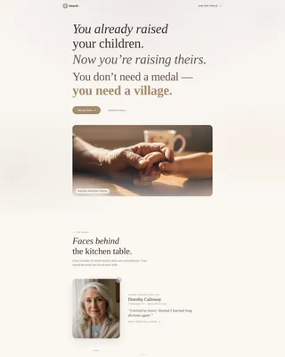 Specialist Senior & Elder Professional Website Template