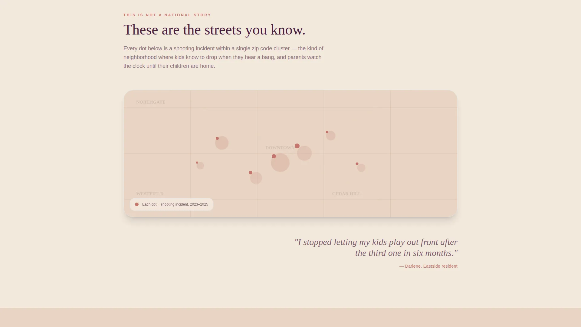 Gun Violence Prevention Advocacy Landing Page Template