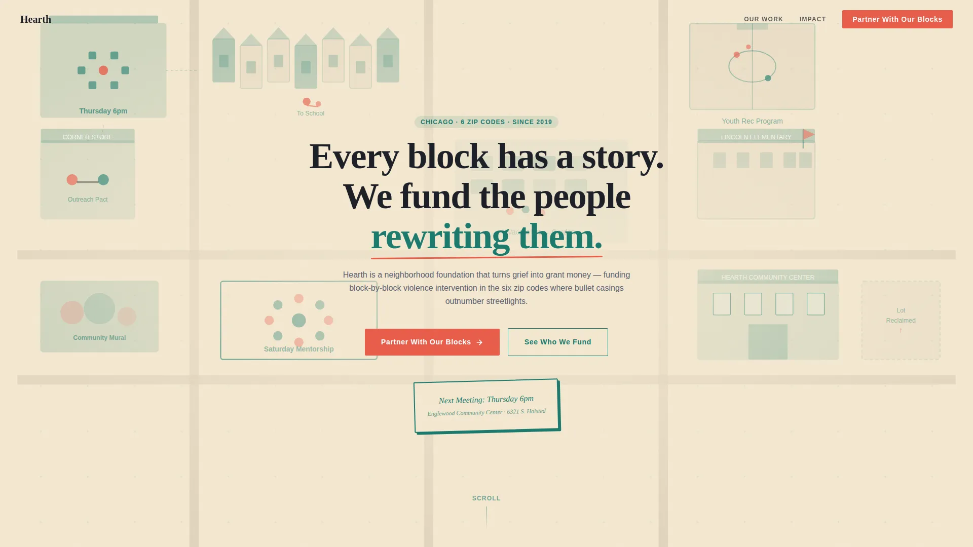 Gun Violence Prevention Nonprofit Landing Page Template