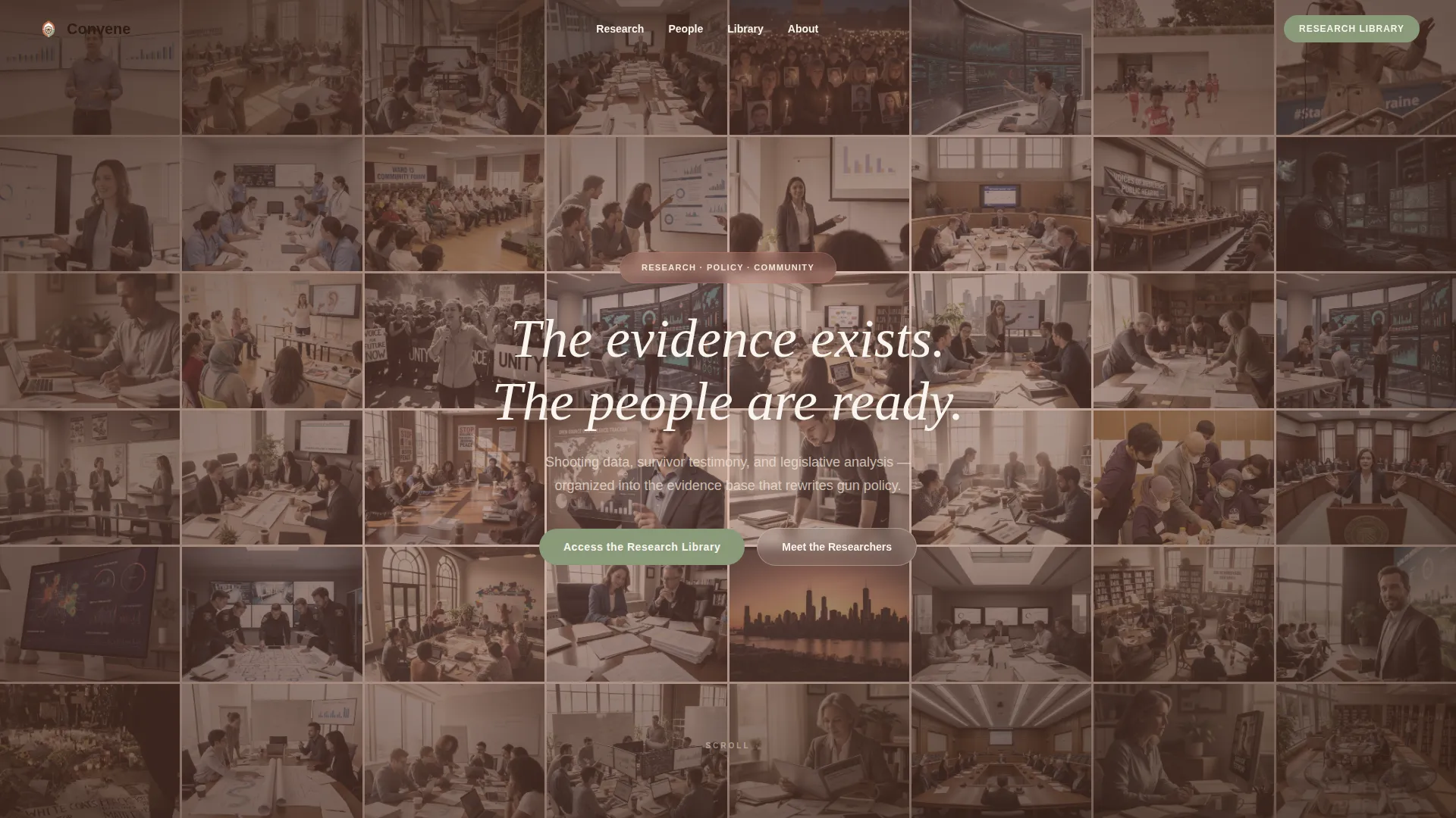 Gun Violence Prevention Research Landing Page