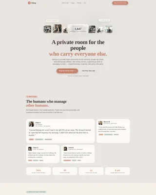 HR & People Leaders Community Professional Website Template