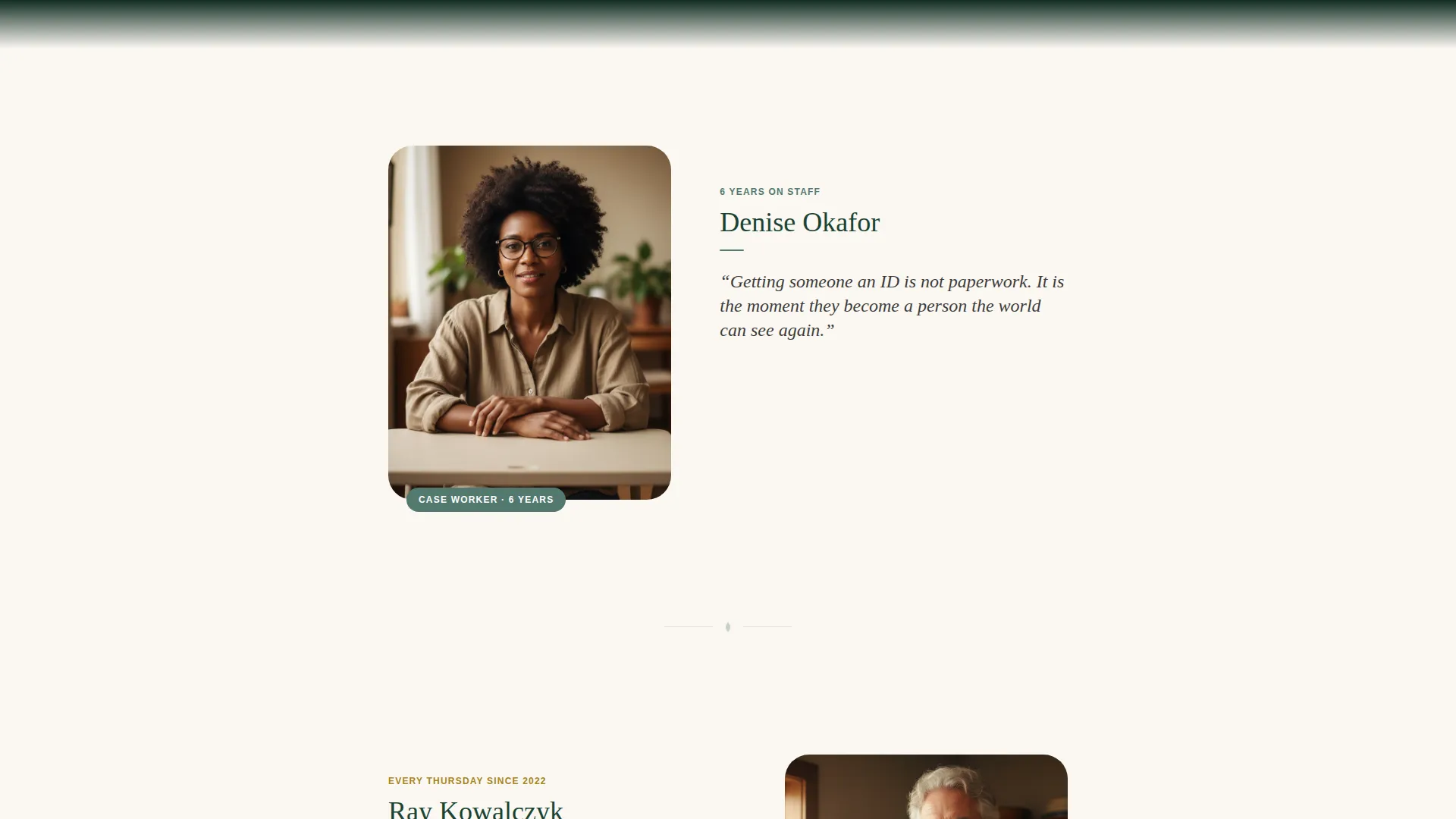 Heartfelt Housing Support Landing Page Template