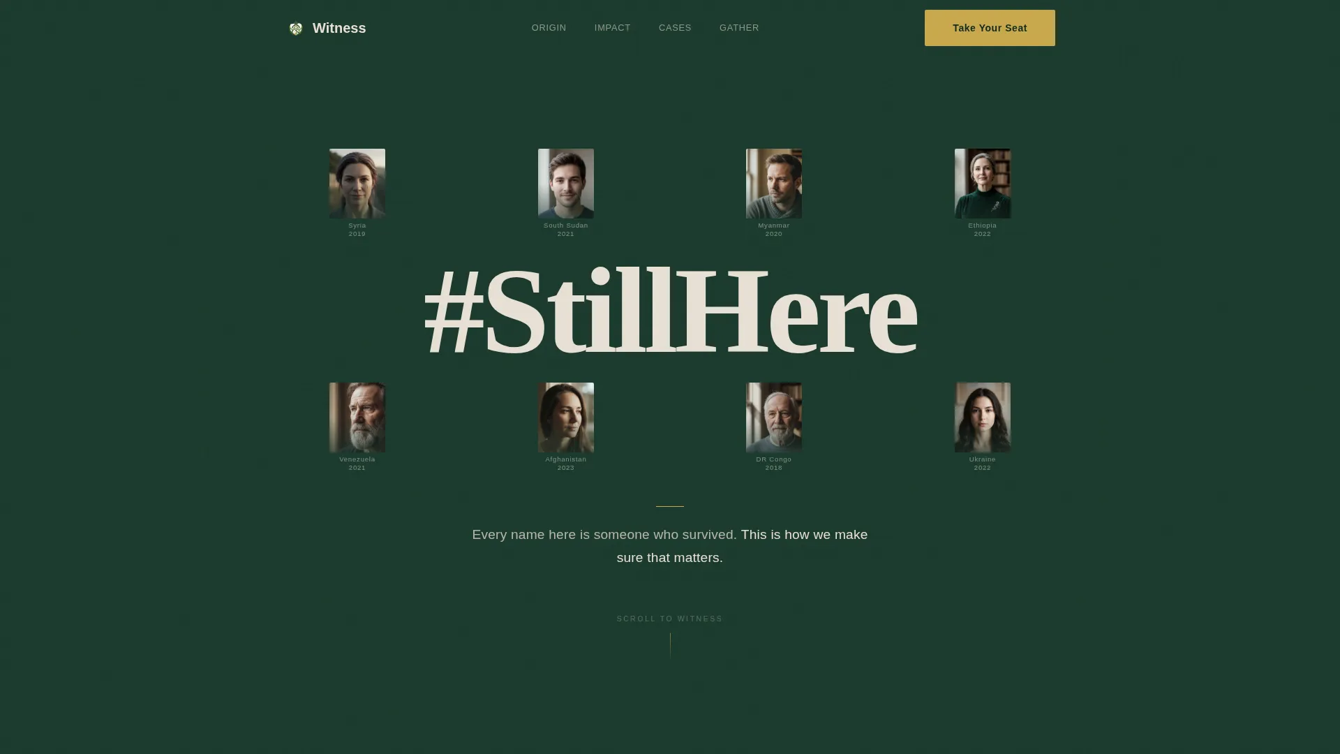 Powerful Social Justice Landing Page Template