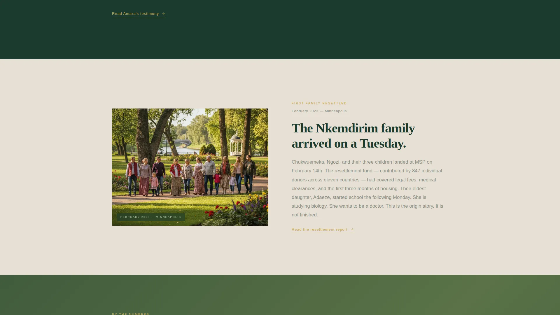 Powerful Social Justice Landing Page Template