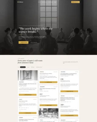Powerful Justice Advocacy Landing Page Template