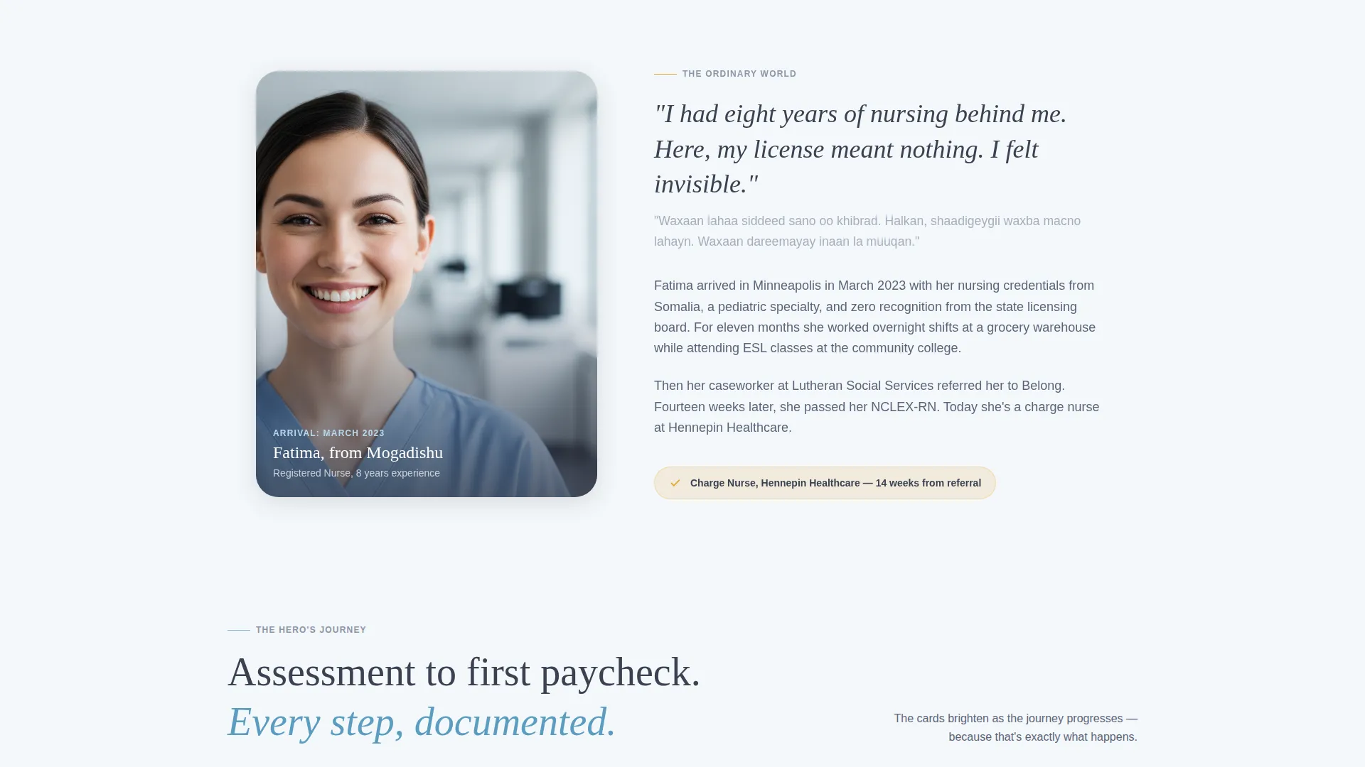 Immigrant & Refugee Support Professional Website Template