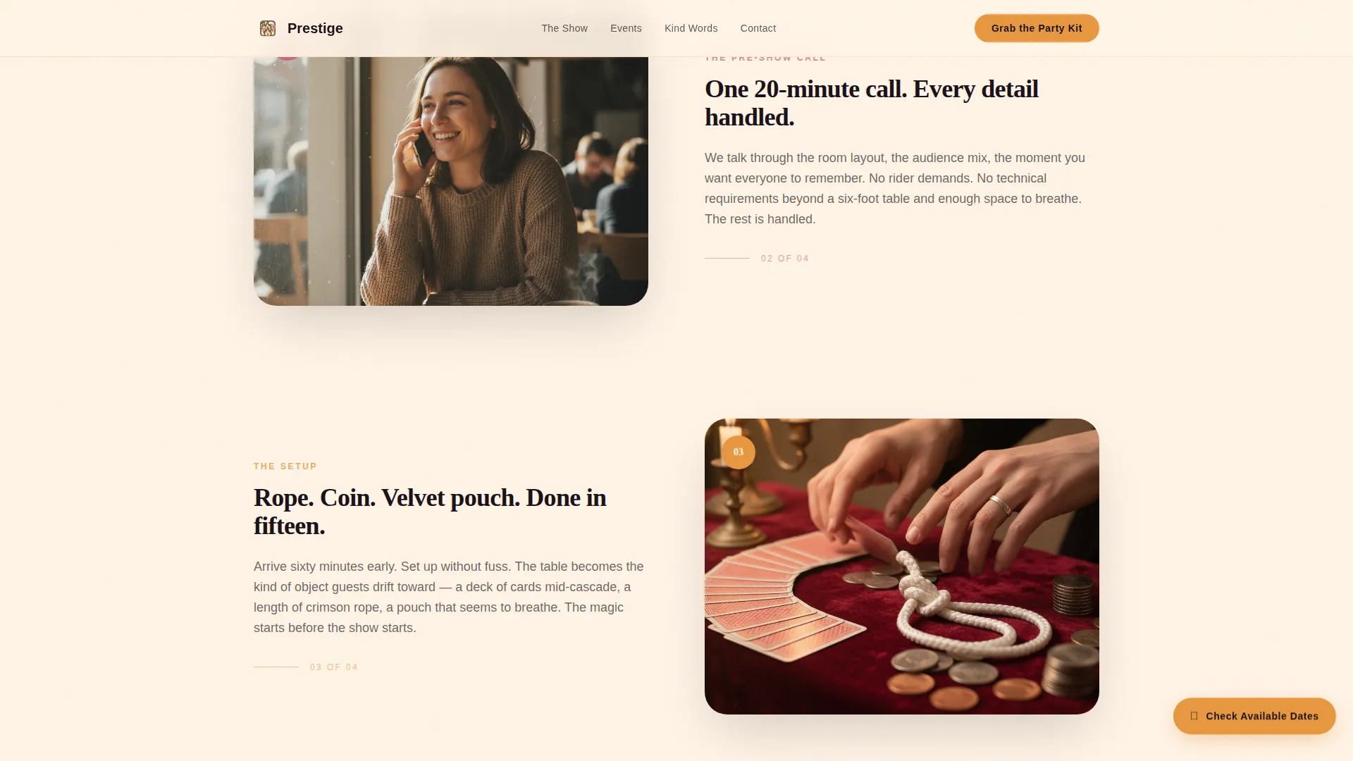 Kids Party & Entertainment Professional Website Template
