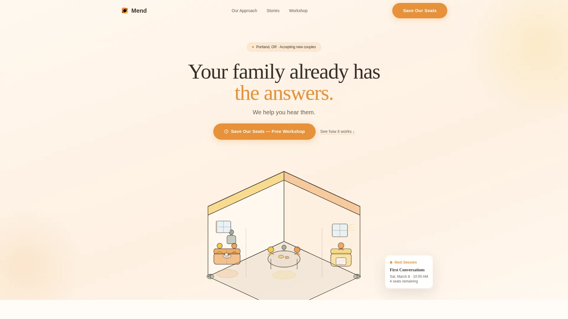 Family Counseling & Support Professional Website Template