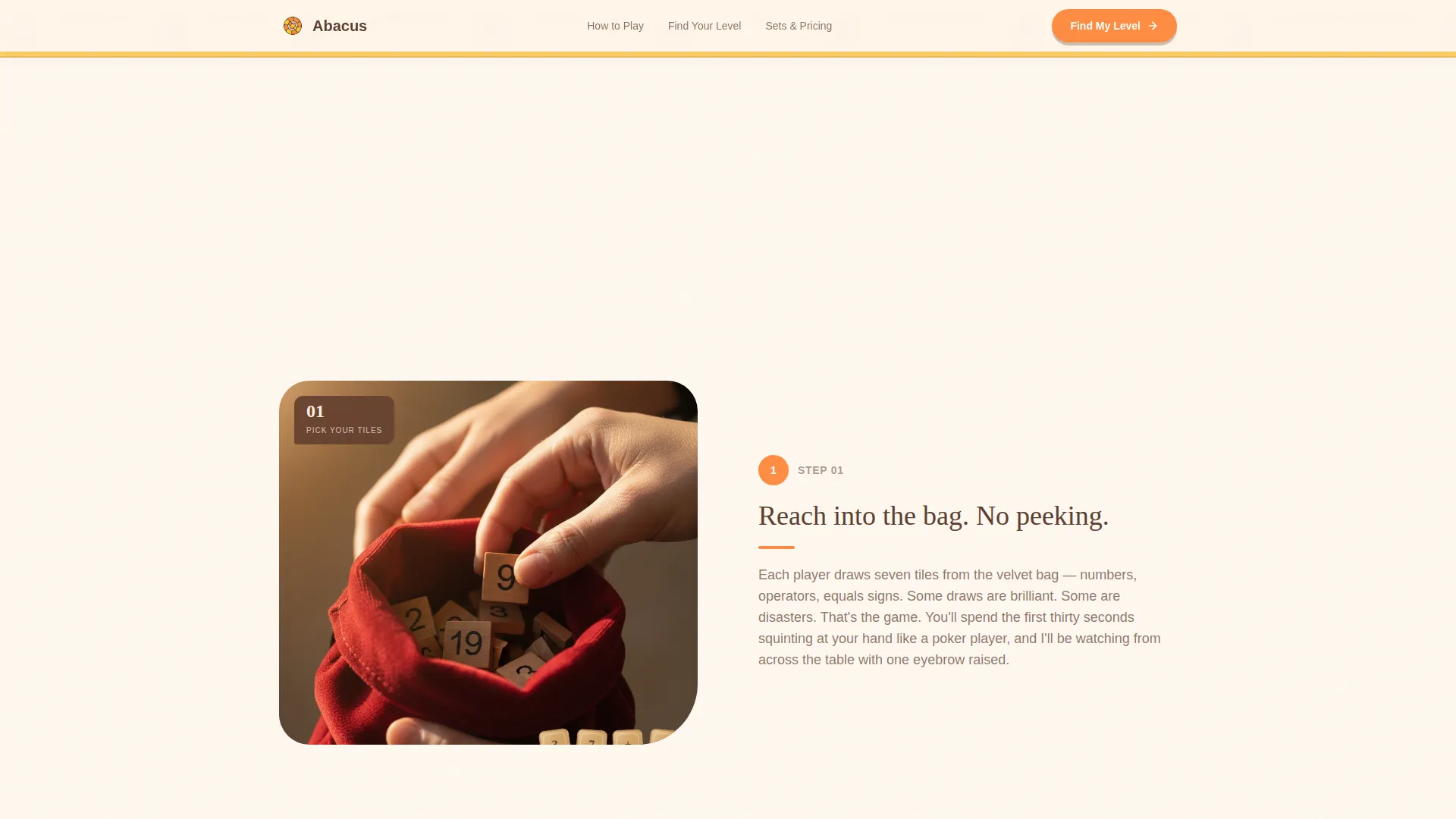 Math Game Landing Page Template - Citrus Burst