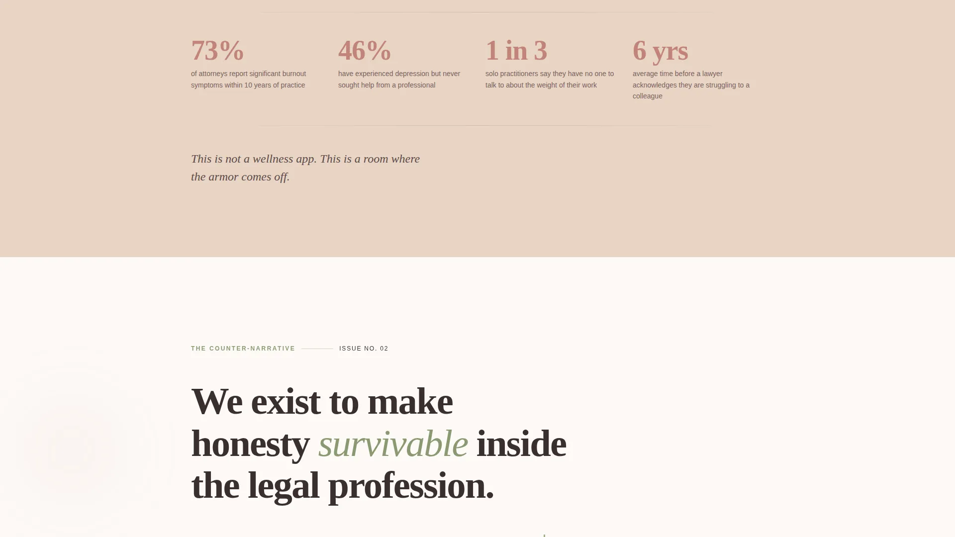 Lawyers Forum Landing Page Template