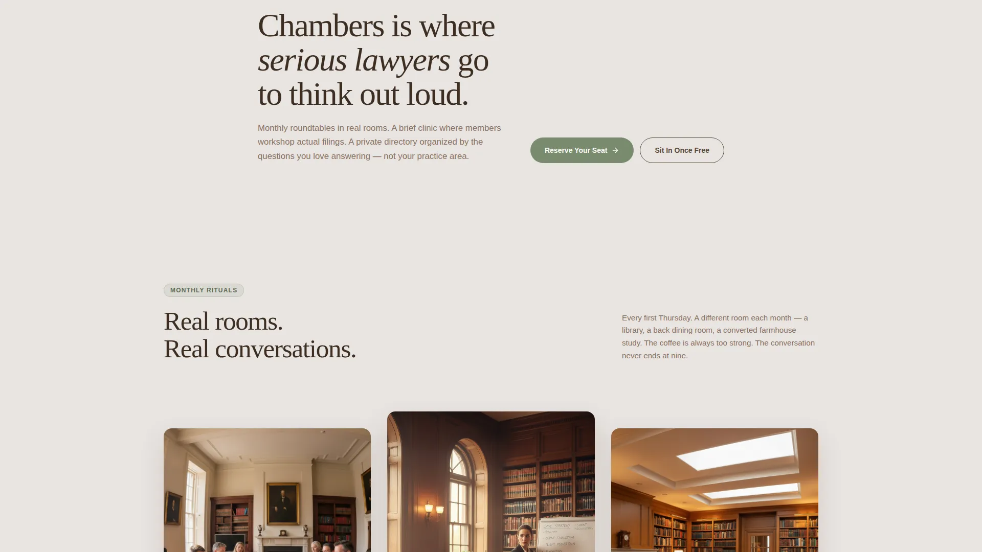 Trusted Legal Services Landing Page Template
