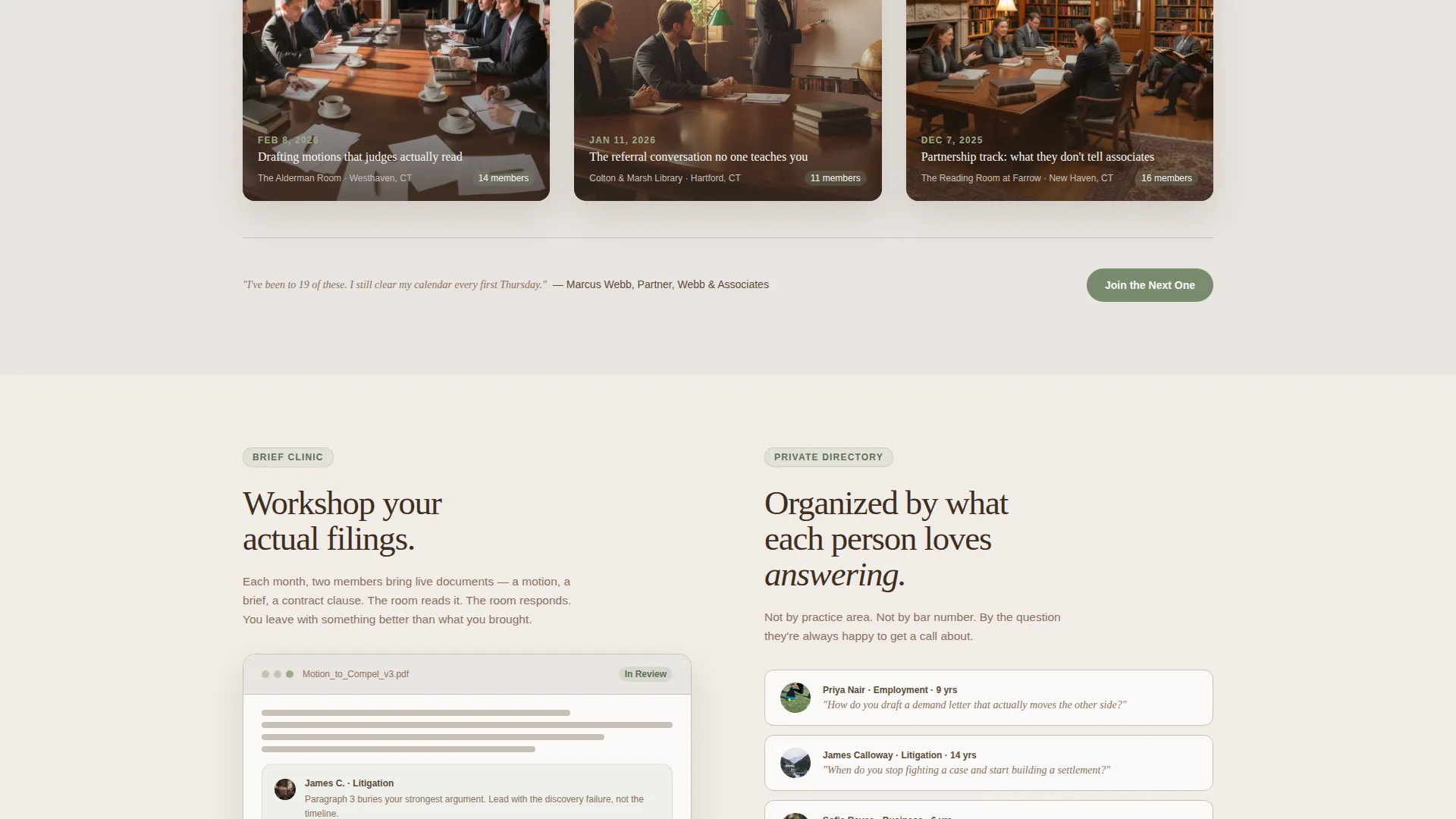 Trusted Legal Services Landing Page Template