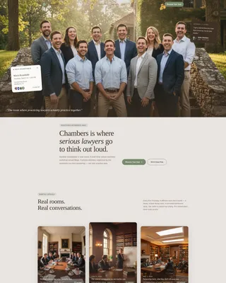 Trusted Legal Services Landing Page Template