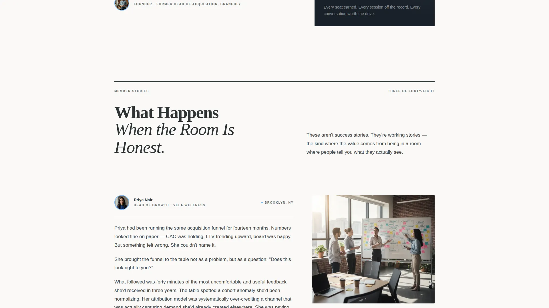 Marketing Mastermind Group Landing Page Template