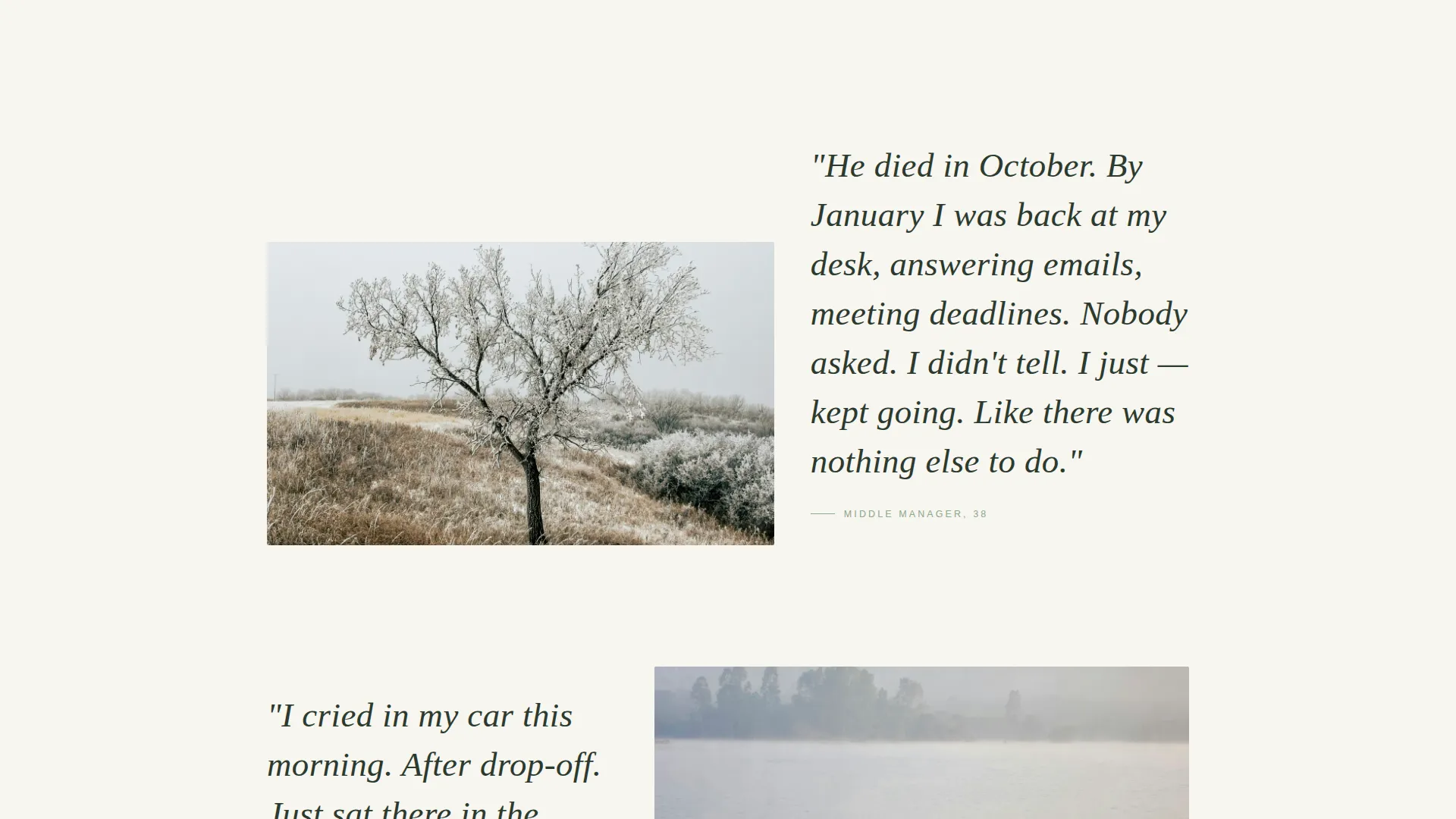 Mental Health Awareness Campaign Landing Page