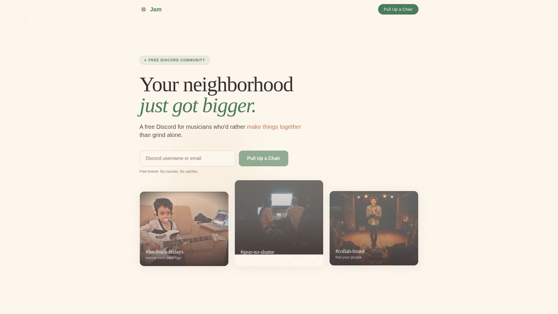 Specialist Musicians Community Professional Website Template