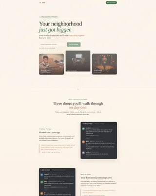 Specialist Musicians Community Professional Website Template