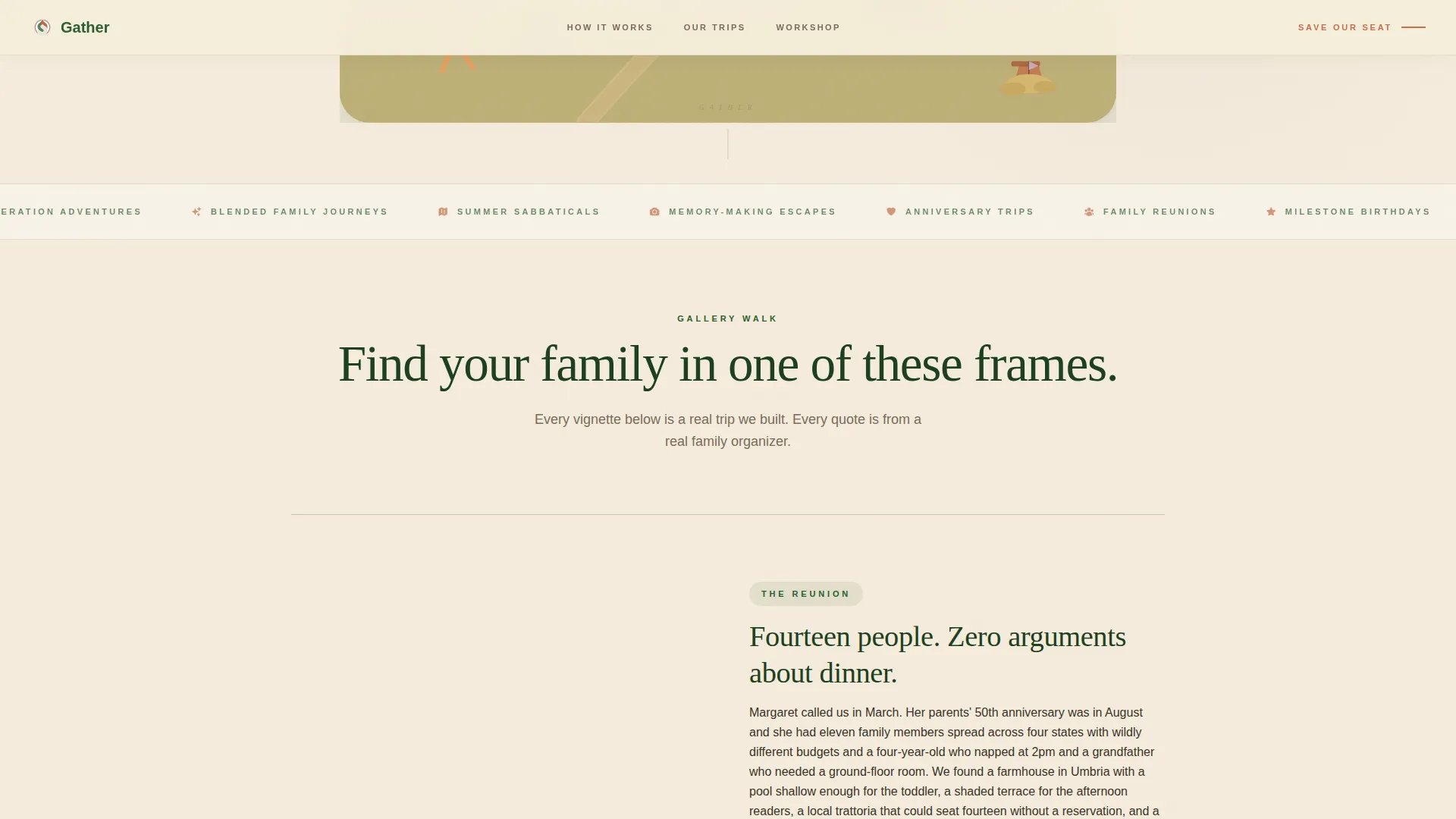 Family Travel & Experience Blog Website Template
