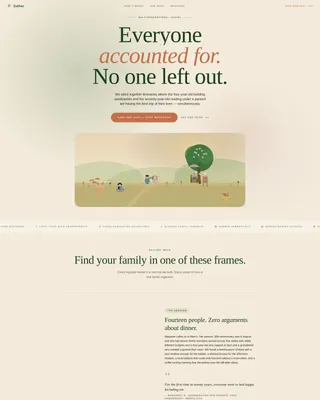 Family Travel & Experience Blog Website Template