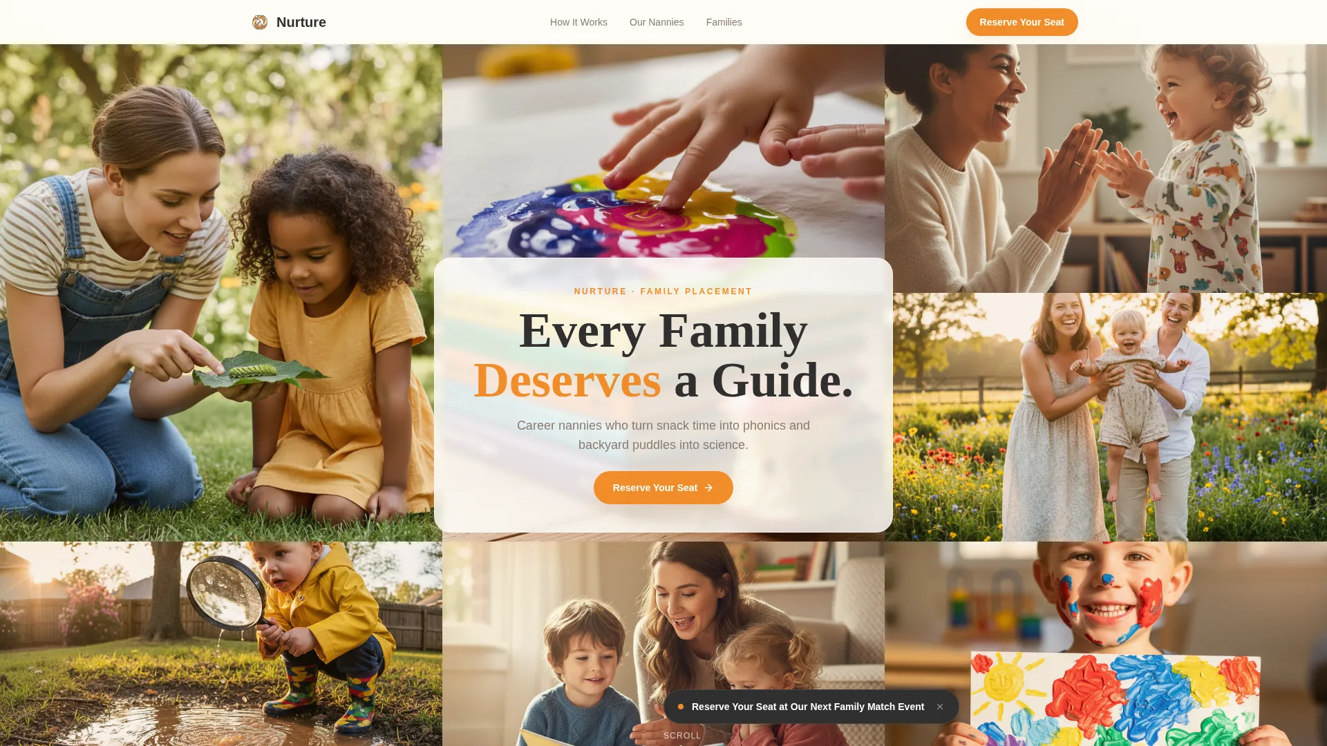 Daycare & Childcare Reviews Website Template